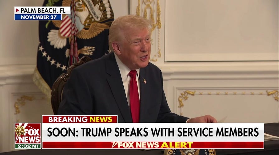 President Trump to call US service members across the world in Christmas tradition  