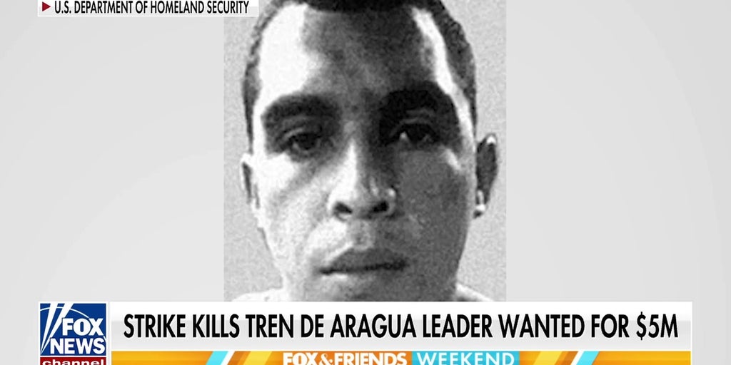 Trump announces US strike killed Tren de Aragua leader