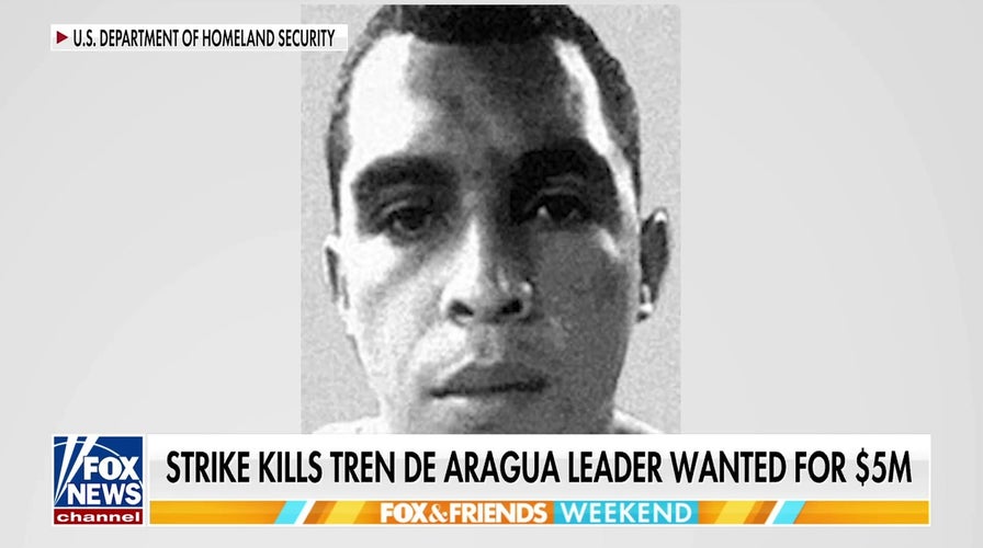 Trump announces US strike killed Tren de Aragua leader