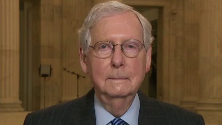 McConnell reacts to Amy Coney Barrett's Supreme Court confirmation