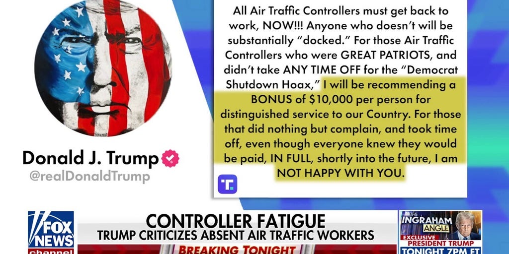 Trump 'furious' with long lines and flight delays