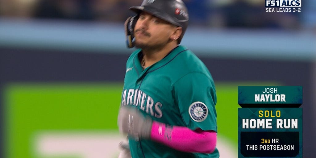 Josh Naylor smashes solo home run, shrinking Mariners' deficit against Blue Jays