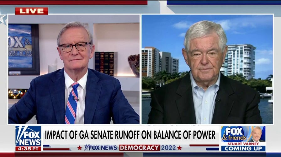 Newt Gingrich: Georgia runoff ‘up in the air,' very real chance Herschel Walker will win