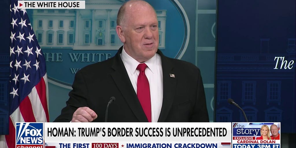 Trump teams touts 'unprecedented' success in cracking down on immigration