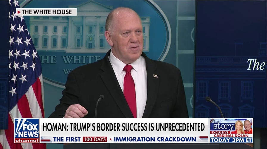 Trump teams touts 'unprecedented' success in cracking down on immigration