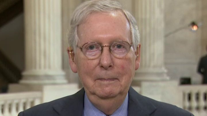 Sen. McConnell on push to protect businesses from coronavirus lawsuits