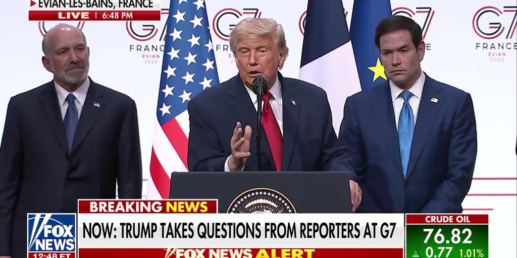 Trump warns Iran will be bombed if it pursues nuclear weapons at G7 summit