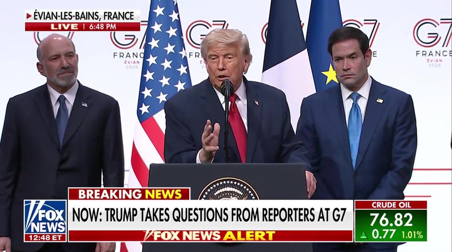 Trump warns Iran will be bombed if it pursues nuclear weapons at G7 summit