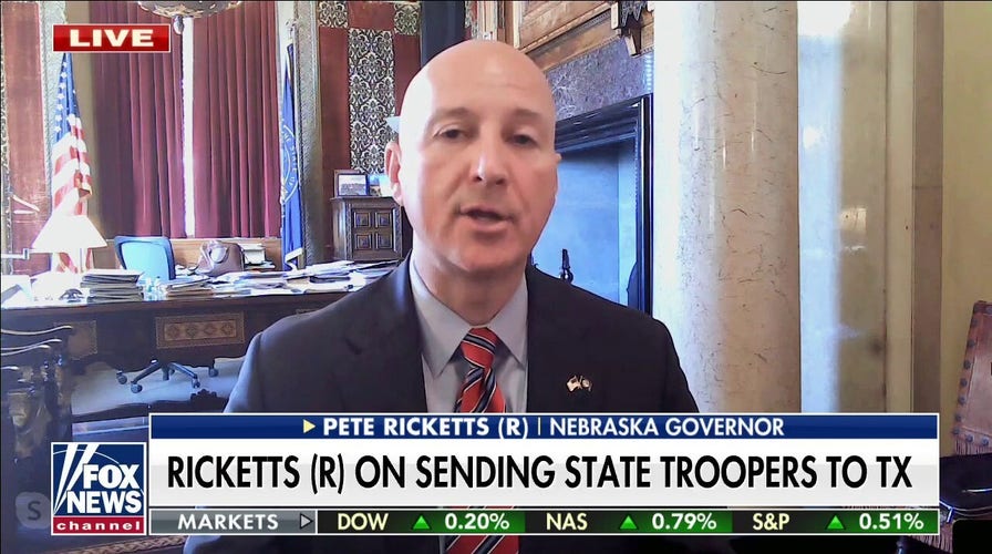 Pete Ricketts sends Nebraska troopers to Texas border