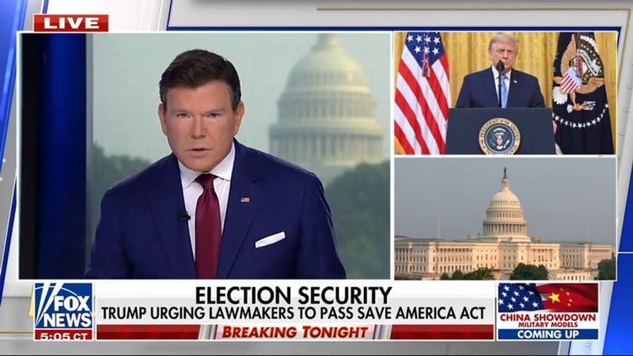 President Trump urges lawmakers to pass the SAVE America Act