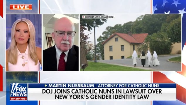 Catholic nuns fight back against New York transgender law