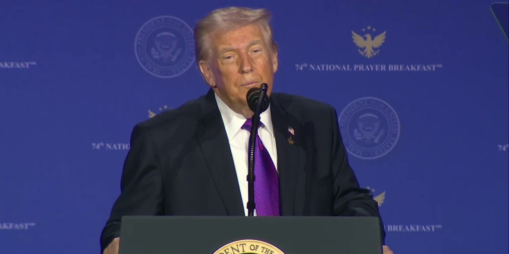 President Trump reiterates he has no intention of firing DHS Secretary Kristi Noem