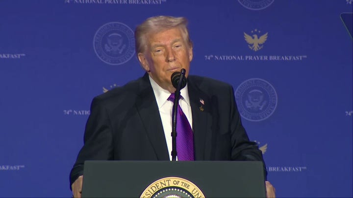 President Trump reiterates he has no intention of firing DHS Secretary Kristi Noem