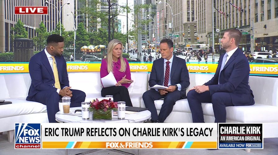 Eric Trump reflects on first meeting with Charlie Kirk, future of TPUSA