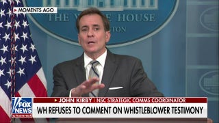 John Kirby flees White House briefing after refusing to answer Hunter Biden question - Fox News