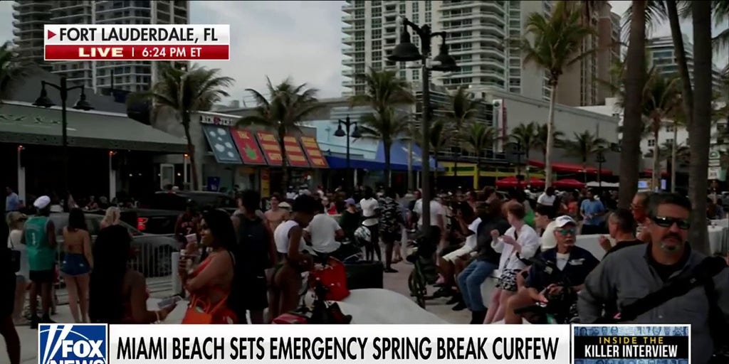 Spring breakers flock to Fort Lauderdale after Miami Beach restrictions – Fox News