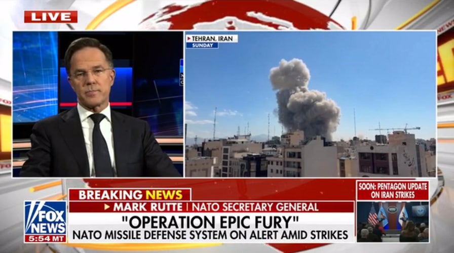 NATO Secretary General Mark Rutte praises 'Operation Epic Fury' strikes on Iran