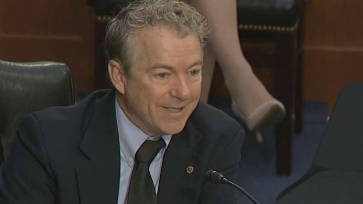 Sen. Paul spars with Dr. Fauci on mask guidance at Senate hearing