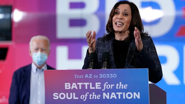 Kamala Harris has awkward moment at NC event, says election 'ends in 19 days'