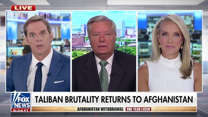 Sen. Graham rips Biden for going 'against sound military advice' on Afghanistan withdrawal