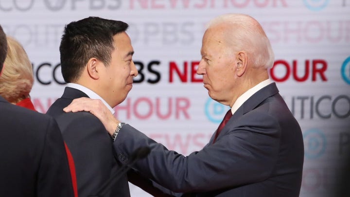 Andrew Yang doubts Biden's chances in second Trump rematch: 'Wrong candidate for 2024'