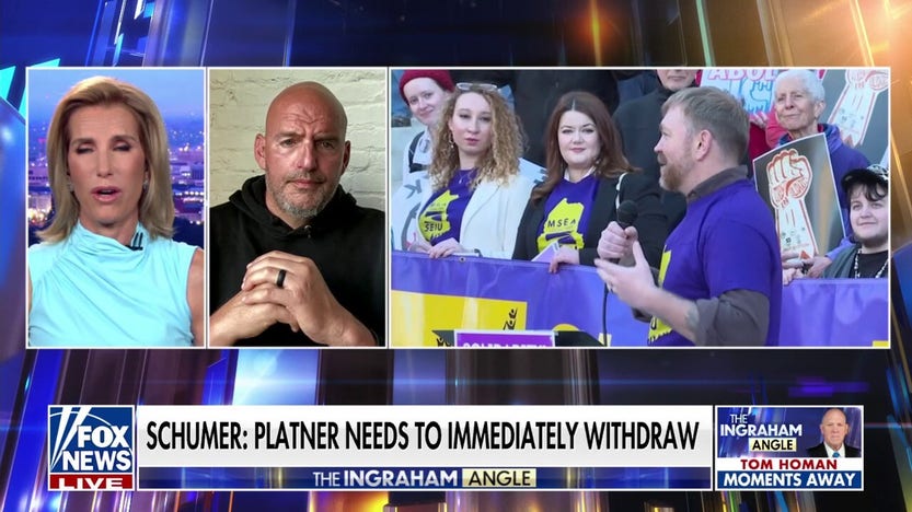 Fetterman calls on Bernie Sanders to apologize for backing Platner