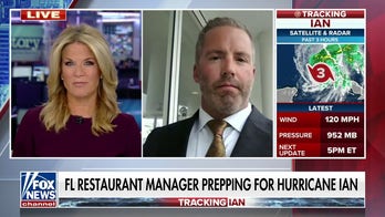 Fla. restaurant owner on Hurricane Ian: All we can do is sit tight