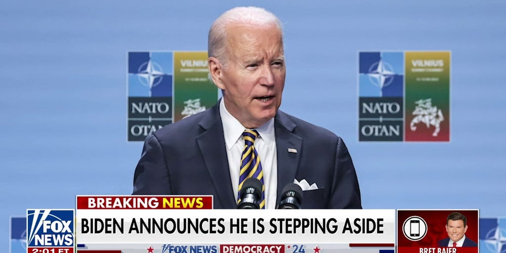 Biden dropping out of 2024 race is a 'tectonic shift in politics': Bret Baier | Fox News Video