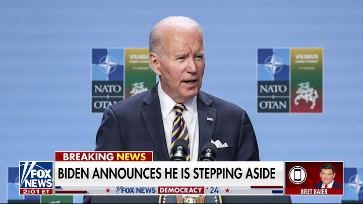Biden dropping out of 2024 race is a 'tectonic shift in politics': Bret Baier