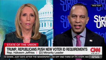 Hakeem Jeffries confronted on Democratic Party's opposition to voter ID