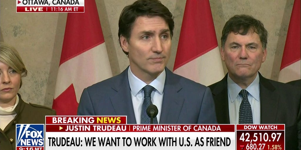 Trudeau rips Trump tariffs as 'predatory': 'Donald, this is a very dumb thing'
