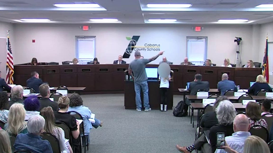 North Carolina dad, daughter question school board over opposite-sex bathroom access