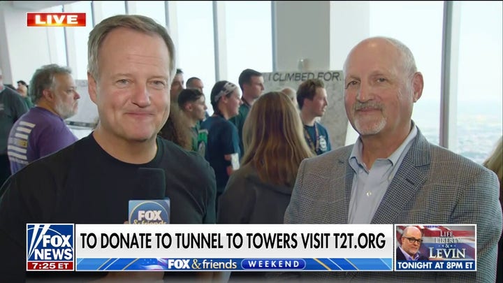Tunnel to Towers CEO honors 9/11 heroes during annual Tower Climb