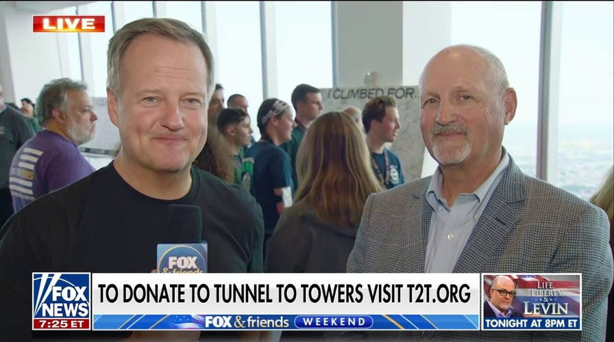 Tunnel to Towers CEO honors 9/11 heroes during annual Tower Climb