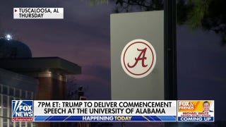 Trump to deliver University of Alabama commencement speech  - Fox News