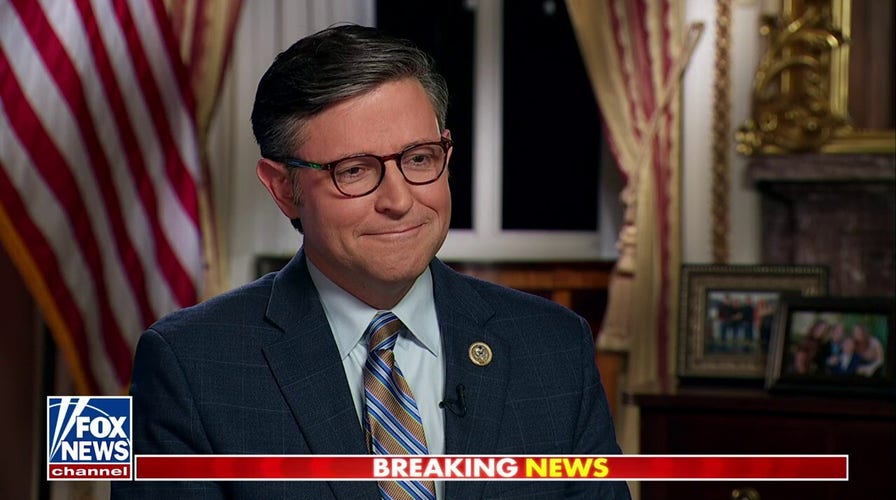 House Speaker Mike Johnson sits for first interview since attaining gavel