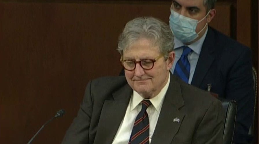 Sen. Kennedy jokingly asks Judge Amy Coney Barrett if she's a racist