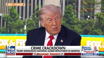 President Trump announces National Guard will be deployed to Memphis