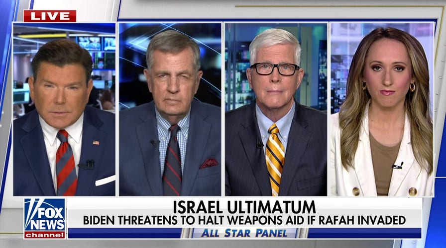 Brit Hume: Biden is 'trying to have it both ways' in Israel-Hamas war