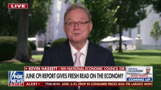 Kevin Hassett praises June CPI report, citing broad price declines