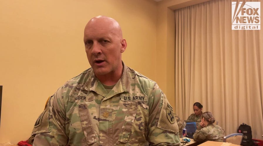 US Army National Guard Major says team ready to deploy to flooded areas amid Hurricane Milton