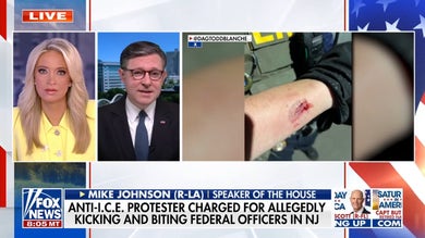 Speaker Johnson addresses GOP midterm strategy, anti-ICE riots in New Jersey