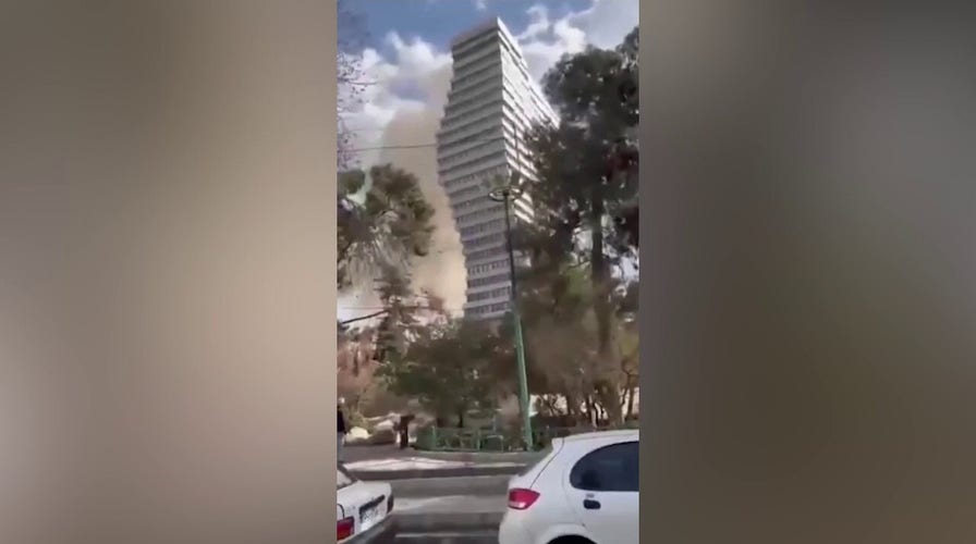 Smoke rises near Iranian Supreme Leader Khamenei's offices amid US-Israeli strikes
