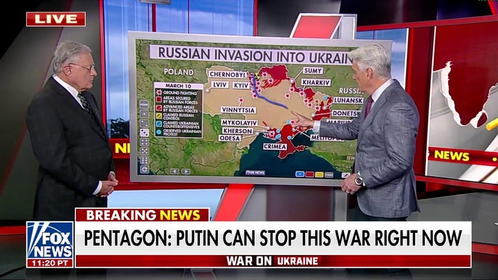 Gen. Kellogg: Putin's invasion headed for an invasion of Kyiv