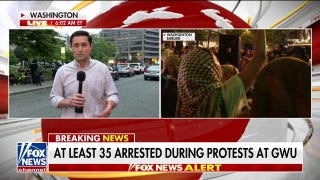 At least 35 arrested in connection with anti-Israel protests at GWU - Fox News