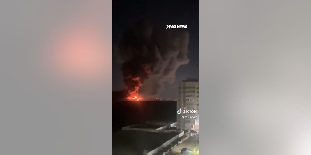 DEADLY Ukrainian drone attack IGNITES Russian Wildberries warehouse