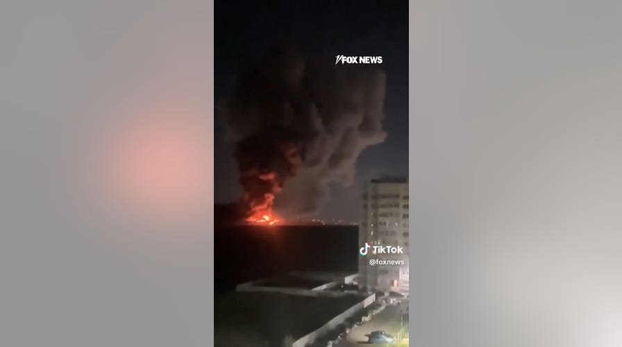 DEADLY Ukrainian drone attack IGNITES Russian Wildberries warehouse