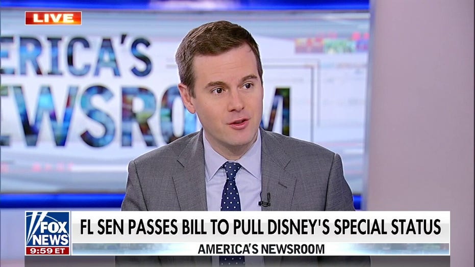 Guy Benson reacts to FL senate passing bill to pull Disney's special self-governing status