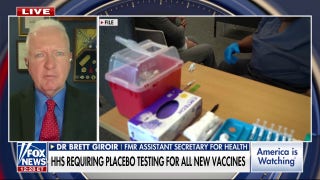 Former assistant health secretary says placebo testing for new vaccines isn’t ‘radical’