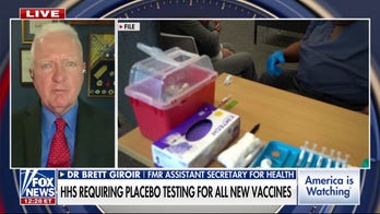 Former assistant health secretary says placebo testing for new vaccines isn’t ‘radical’